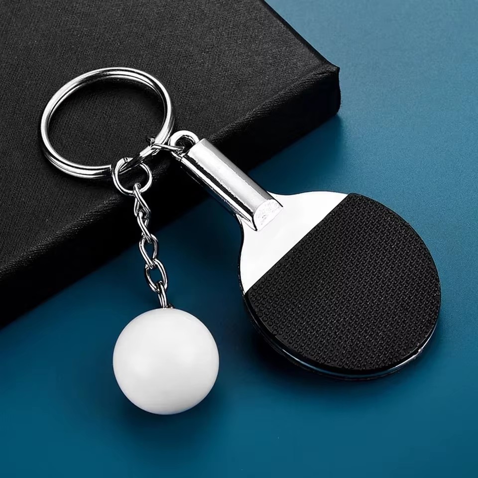 Table Tennis Keychain - Mini raquette de Tennis de Table