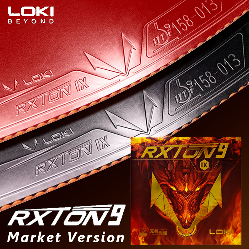 Table Tennis Film - LOKI RXTON 9 Caoutchouc de tennis