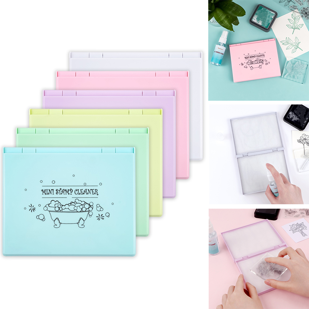 Rubber Cleaner Foam - Épurateur de tampons réutilisable pour tampons
