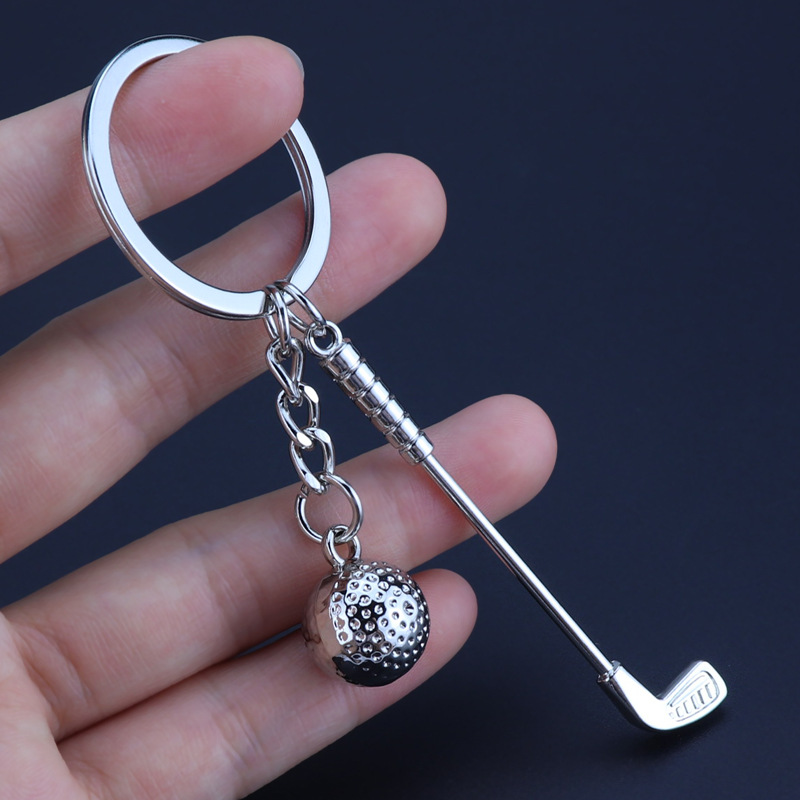Table Tennis Keychain - Porte-clés en alliage pour hommes, équipement