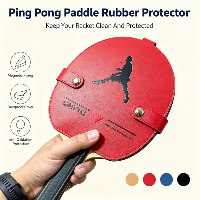 Table Tennis Film - Housse de protection magnétique pour raquette